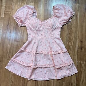 Arden B Baby Doll Corset Top Fairycore Summer Sundress Size XL